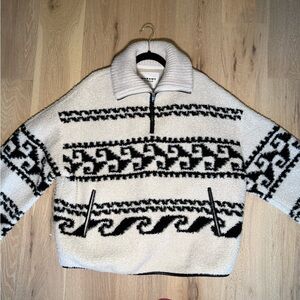 Isabel Marant Etoile - Jumper - Black and White US 12